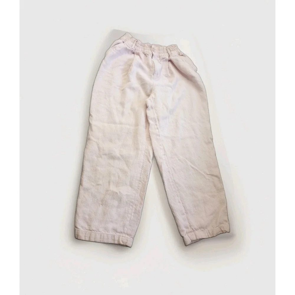 Zara linen cropped
